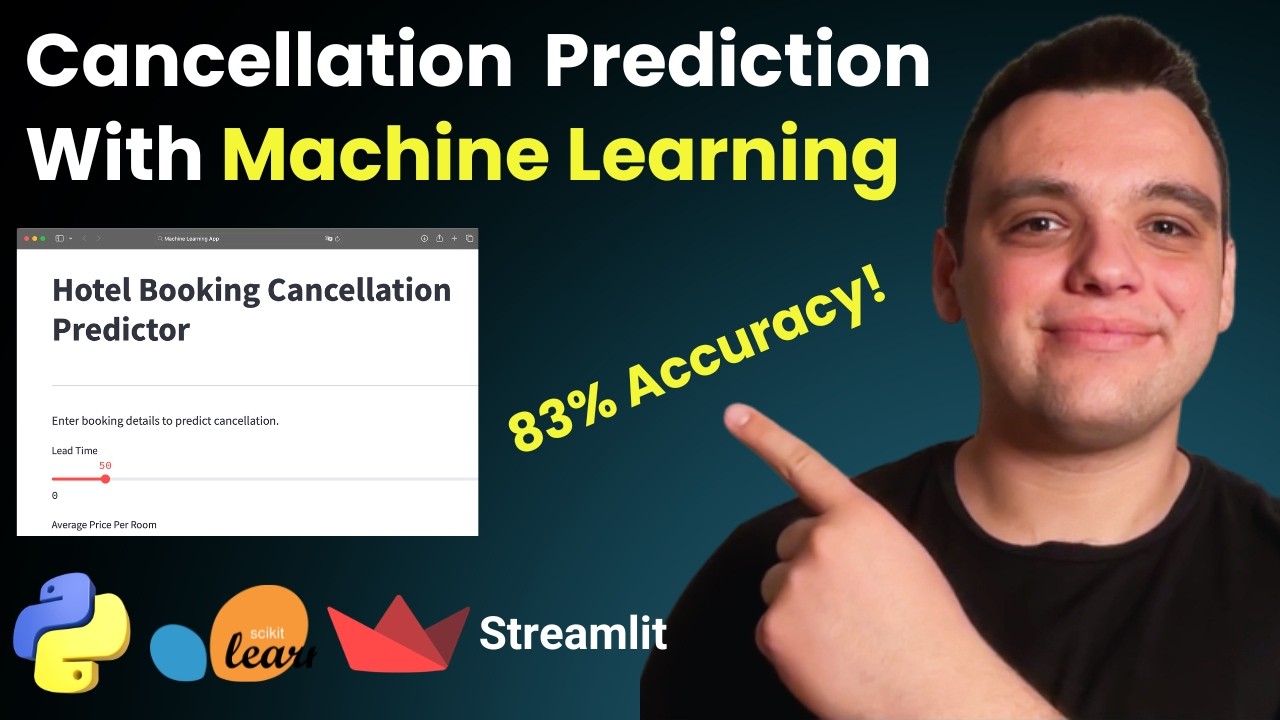 Predict Hotel Booking Cancellations with Machine Learning | Data Science Project (83% Accuracy!)