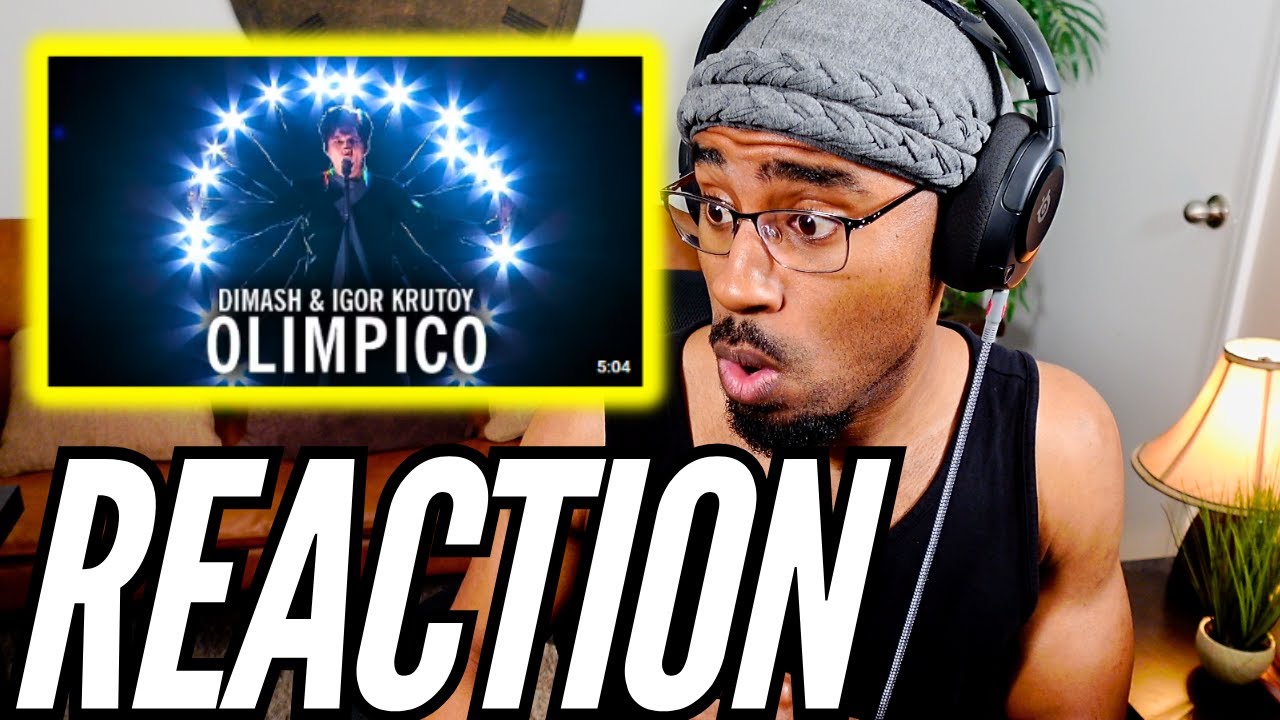 Reacting to Dimash Kudaibergen & Igor Krutoy - Olimpico (REACTION)