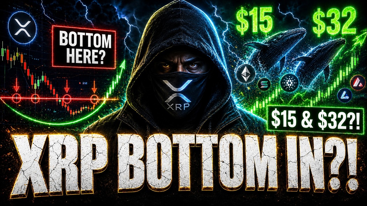 IS THE XRP BOTTOM FINALLY HERE? - WHY WHALES ARE BETTING ON $15 & $32! - ALTSEASON IS STILL COMING!