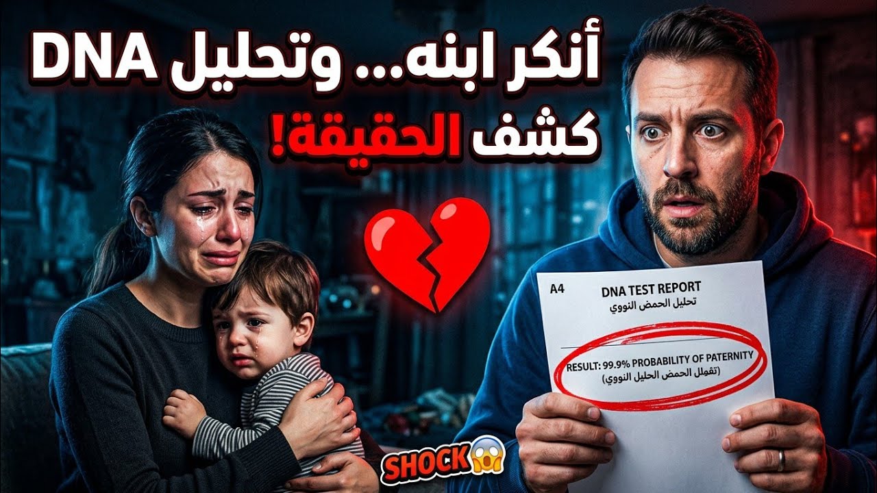 أنكر ابنه بسبب الشبه… تحليل DNA كشف الحقيقة! #حكايات