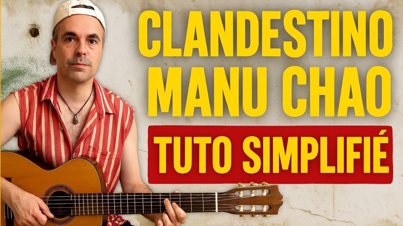Clandestino гитара — Полный разбор + упрощённая версия 🎸