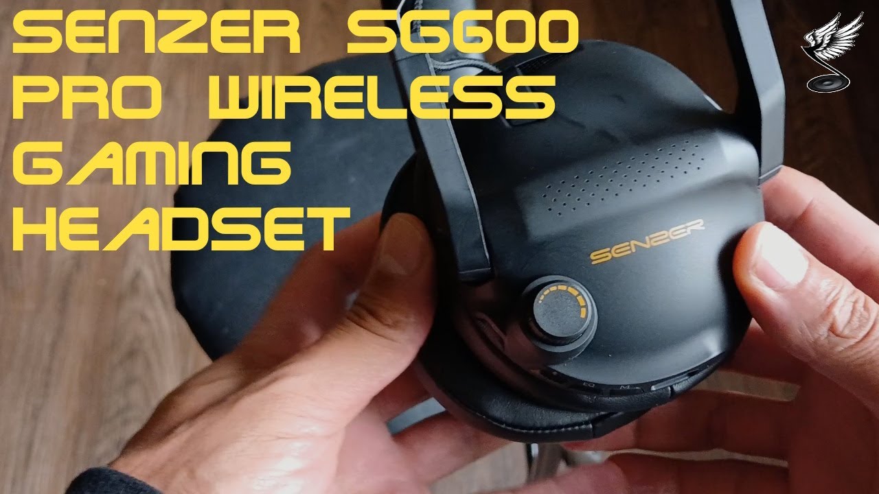 SENZER SG600 Pro Wireless Gaming Headset with Microphone - Equipment Reviews🎧