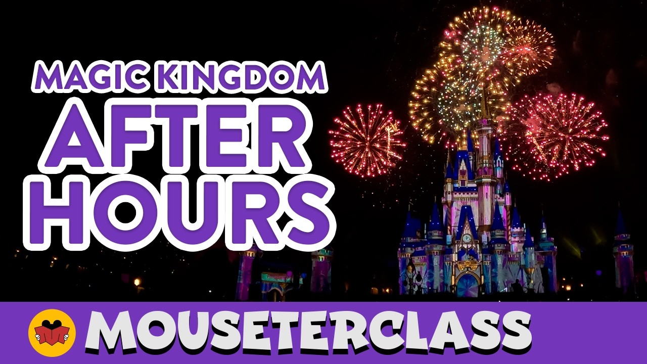 18 Rides in ONE NIGHT! Full After Hours Strategy! #Mouseterclass