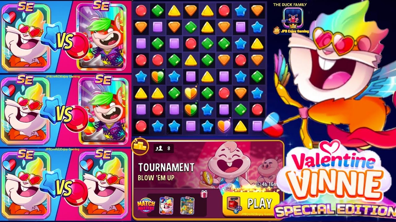 Match Master Blow 'Em Up+Super Sized Tournament Prizes 2 SE booster.