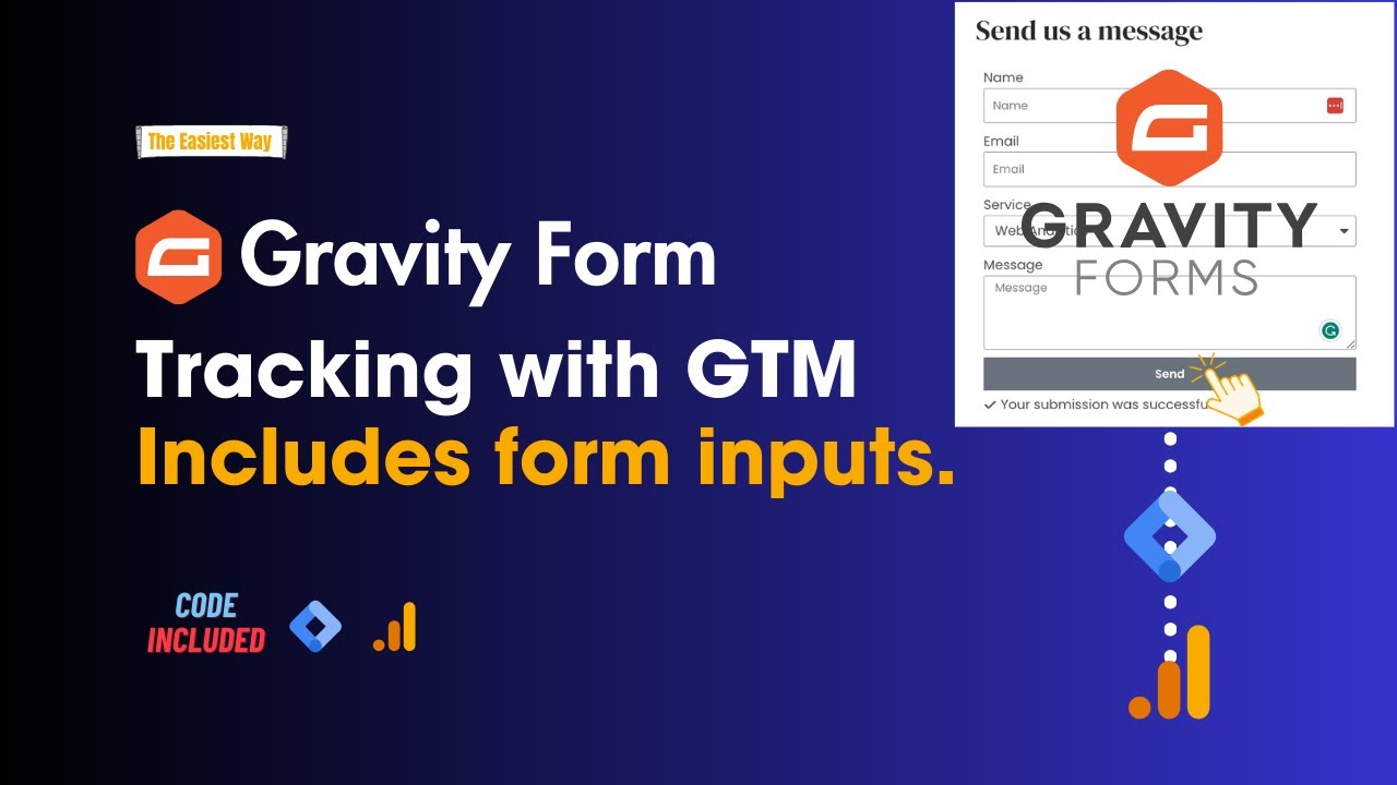 Gravity Forms Tracking with Google Tag Manager and Google Analytics Including Form Inputs