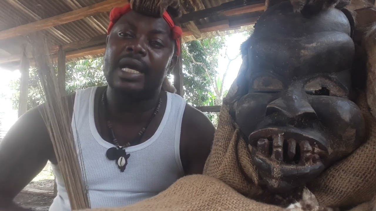 Le masque Punu IKOUIRA iNGUTU  Abonne - vous et partage 🌍🌎🌏