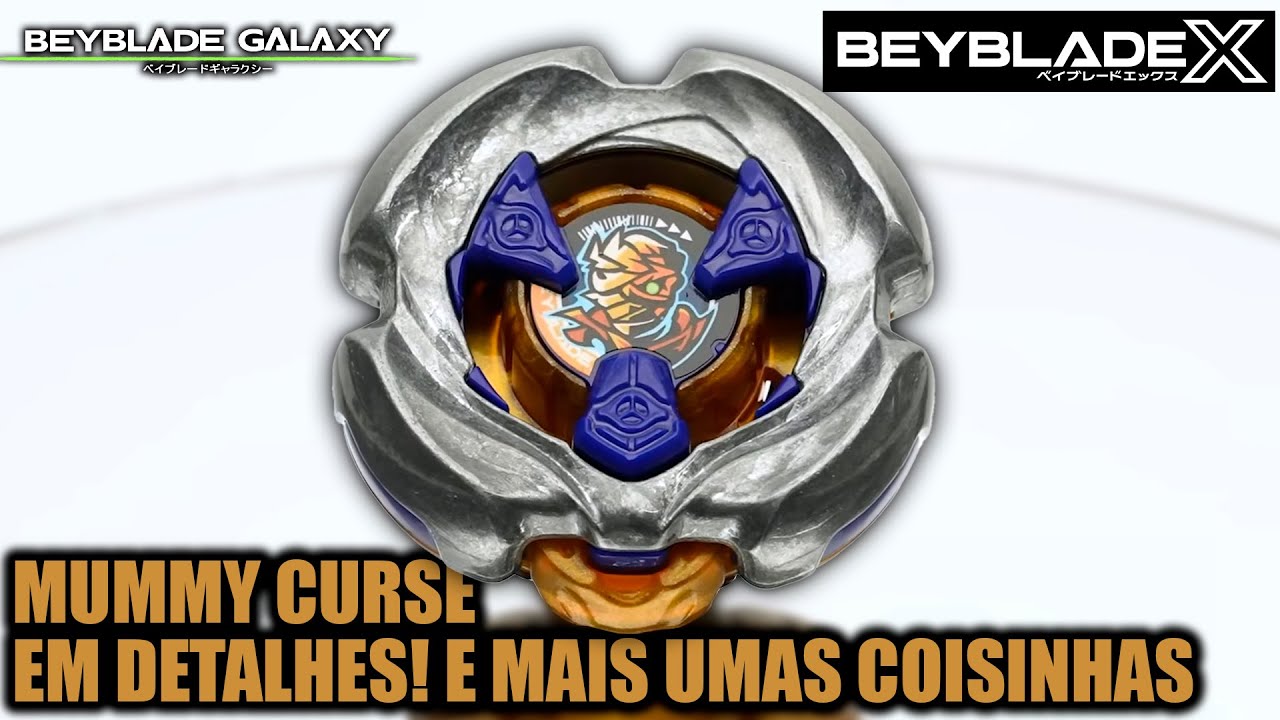 MUMMY CURSE em detalhes [Beyblade X]