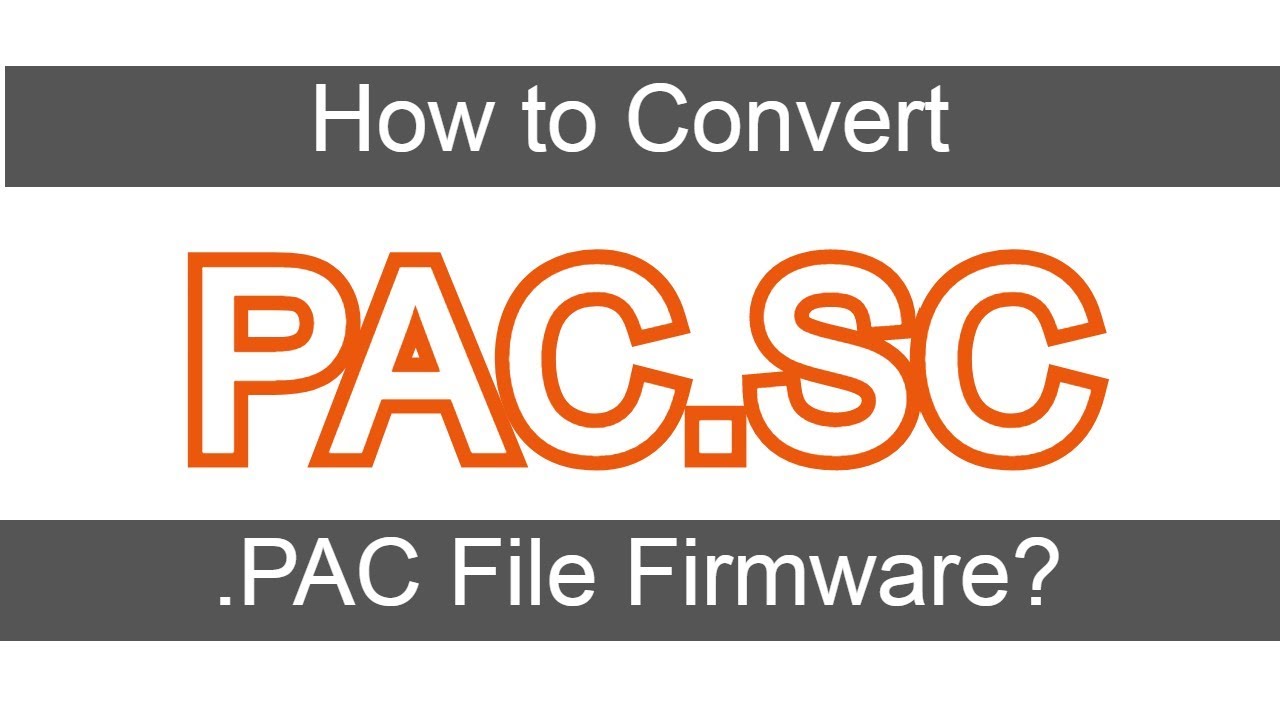 How to backup a Firmware PAC sc and convert to PAC file using Cm2 Spd tools
