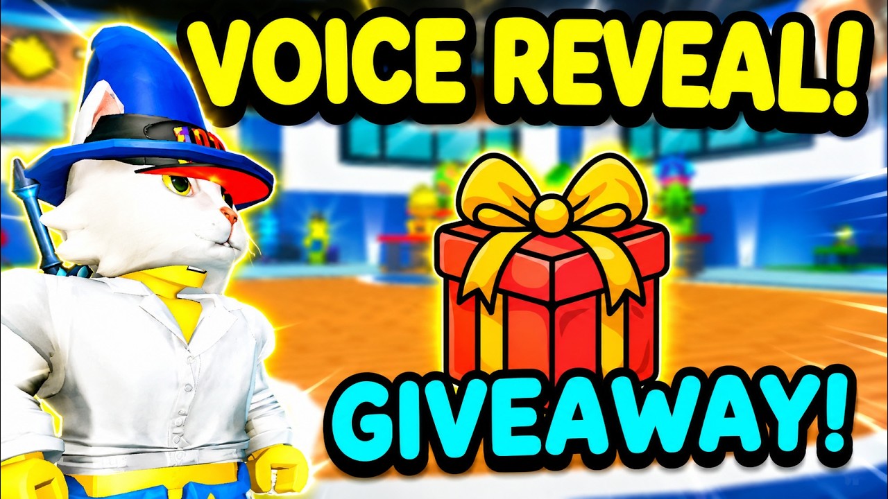 Voice Reveal + MASSIVE GIVEAWAY In Arm Wrestling Simulator - Roblox