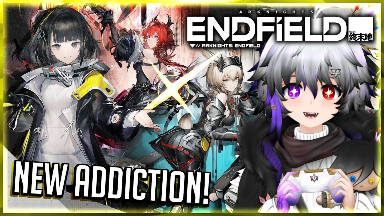 NEW Arknights Player gives up on Ice Cream Goddess😒 | Arknights Endfield Reaction【ENG VTUBER】LIVE🔴