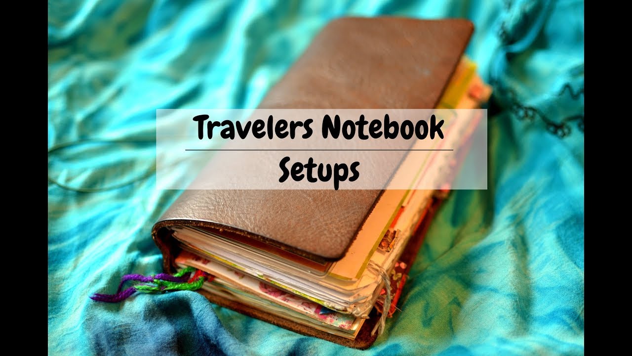 Sunday Travelers Notebook Setups - B6 , Pocket & Narrow Size