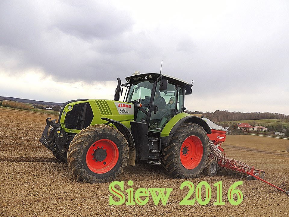 Siew Pszenicy 2016  ✪ Claas Arion 630 Cebis ✪ Kverneland Accord DL ✪