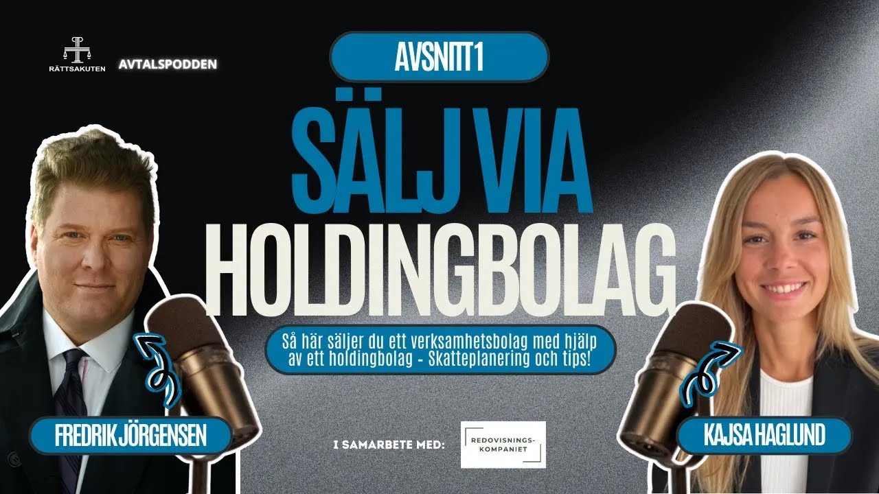 Sälja verksamhetsbolag via holdingbolag – skattetips!