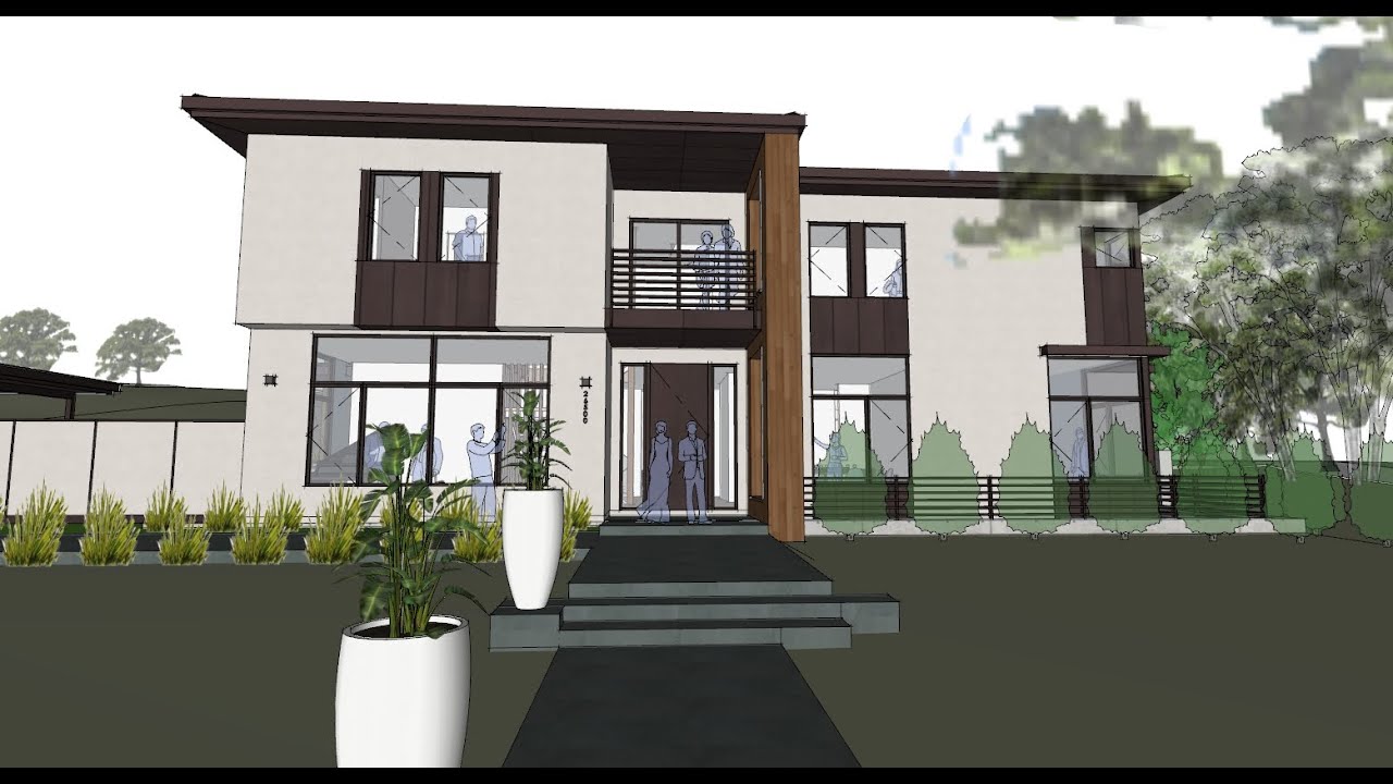 Los Altos Hills New Contemporary Basement Home for Wavecho 3D Model 9
