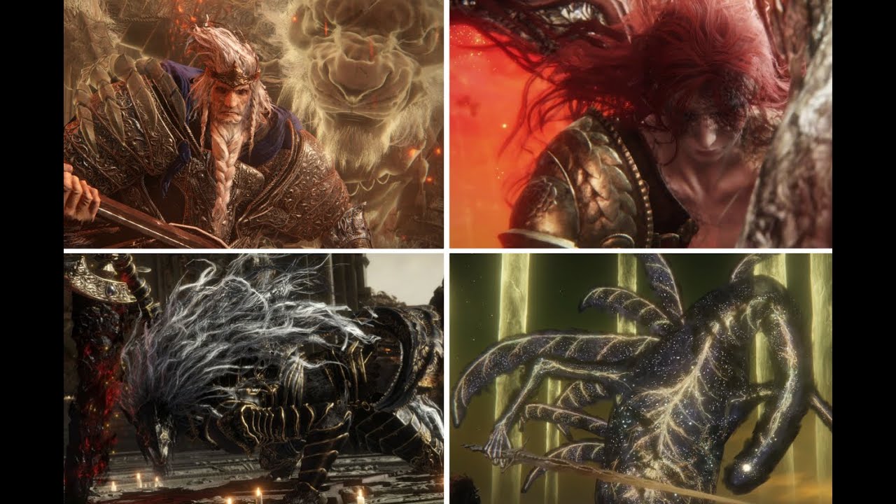Elden Ring - All Main Bosses (Strength Build)