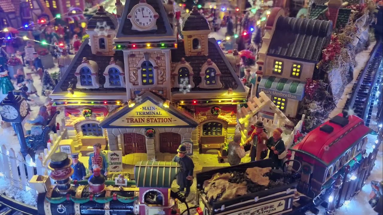 Vidéo village de Noël 2025