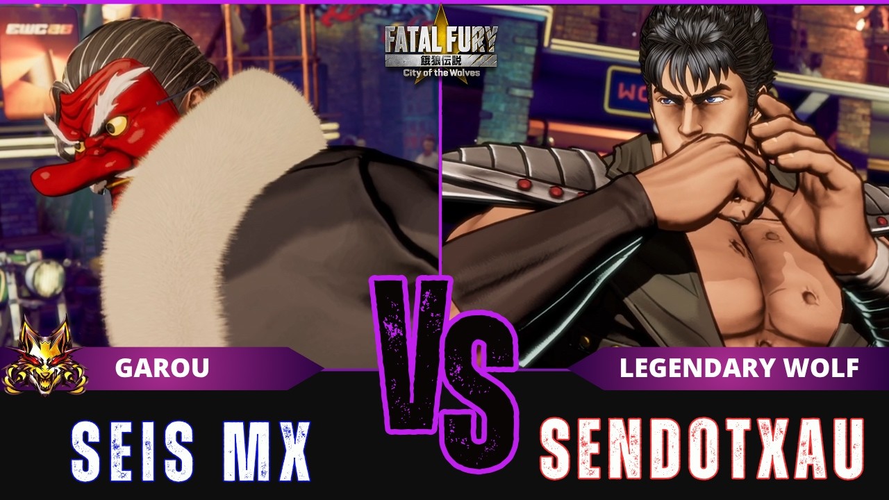 FF:CotW 🐺 SEIS MX (Mr.Karate) vs SENDOTXAU (Kenshiro)⭐Replay Match - FATAL FURY: CotW - 10/26