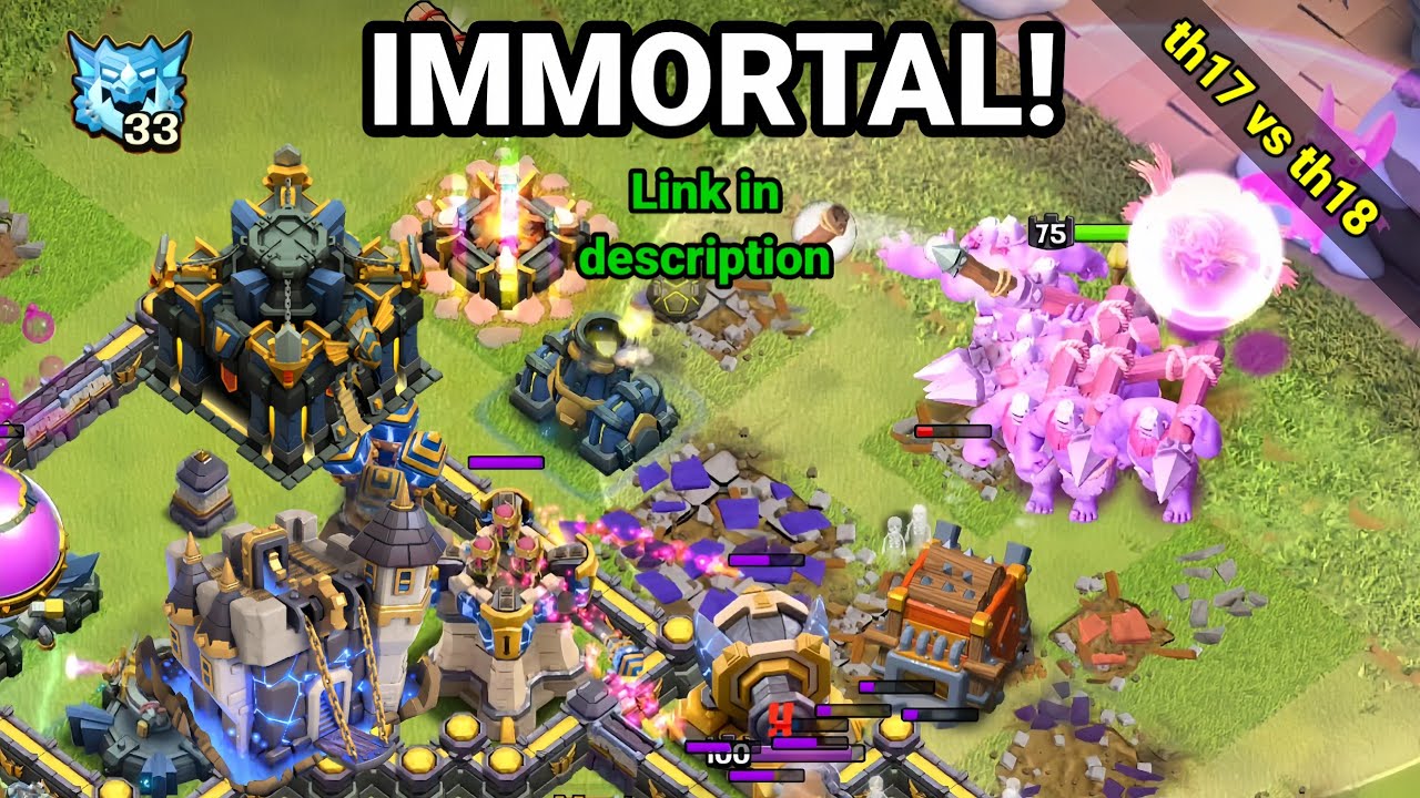This easy thrower army is unkillable! | Th17 vs Th18 attack 