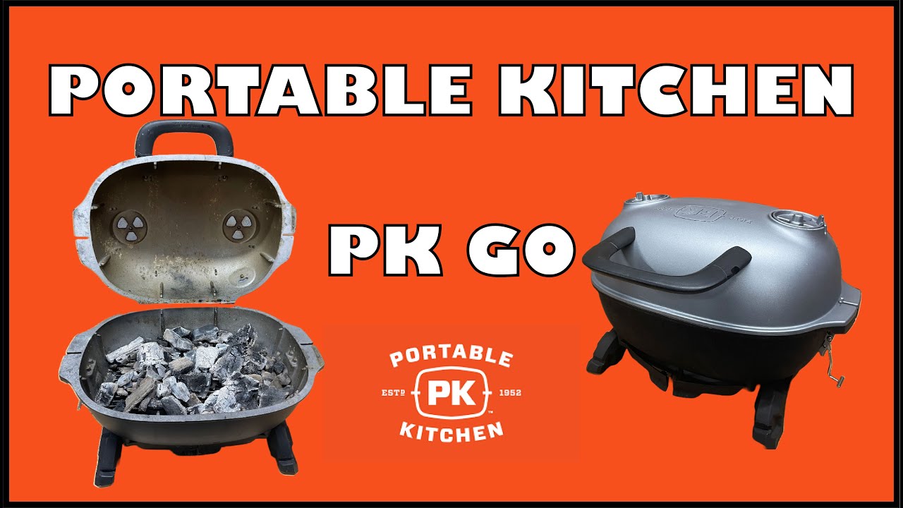Portable Kitchen's PK GO | BBQ Charcoal Grill Overview