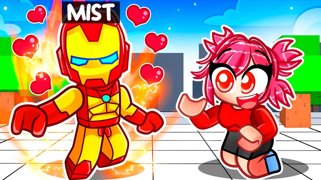 Adopting IRON MAN MIST in Roblox Strongest Battlegrounds!