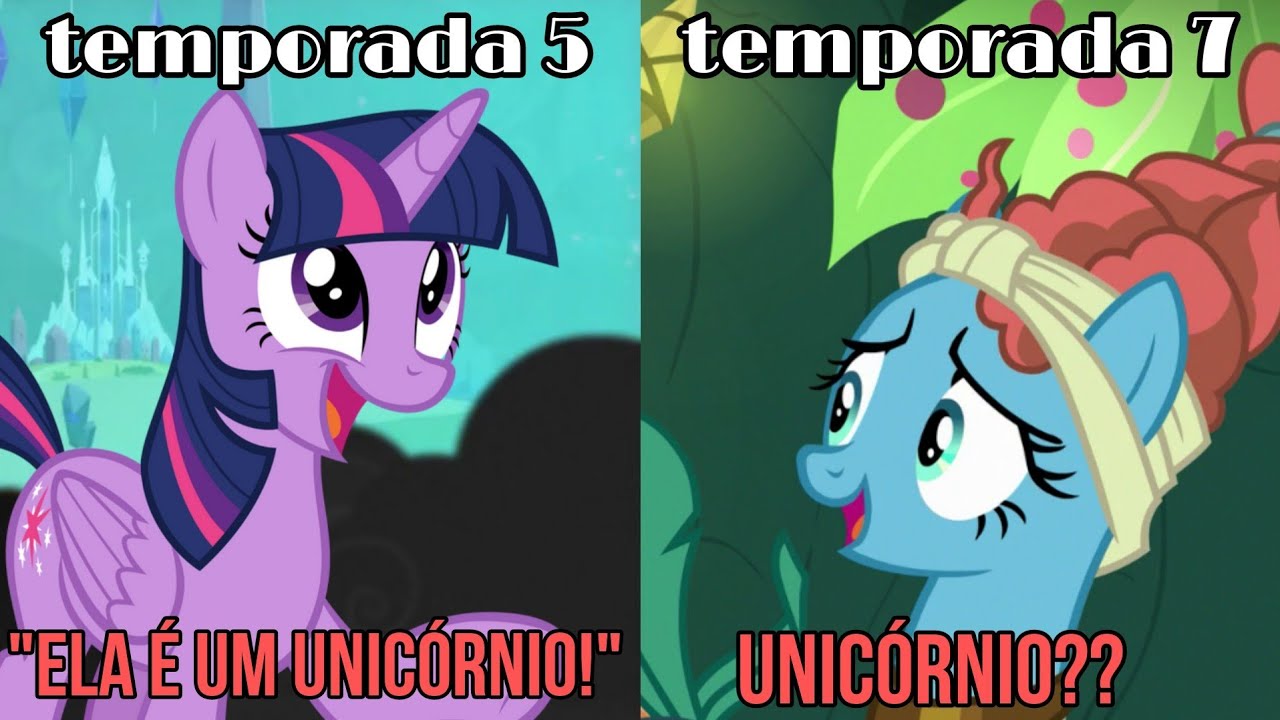 OS MAIORES FUROS DE ROTEIRO EM MY LITTLE PONY