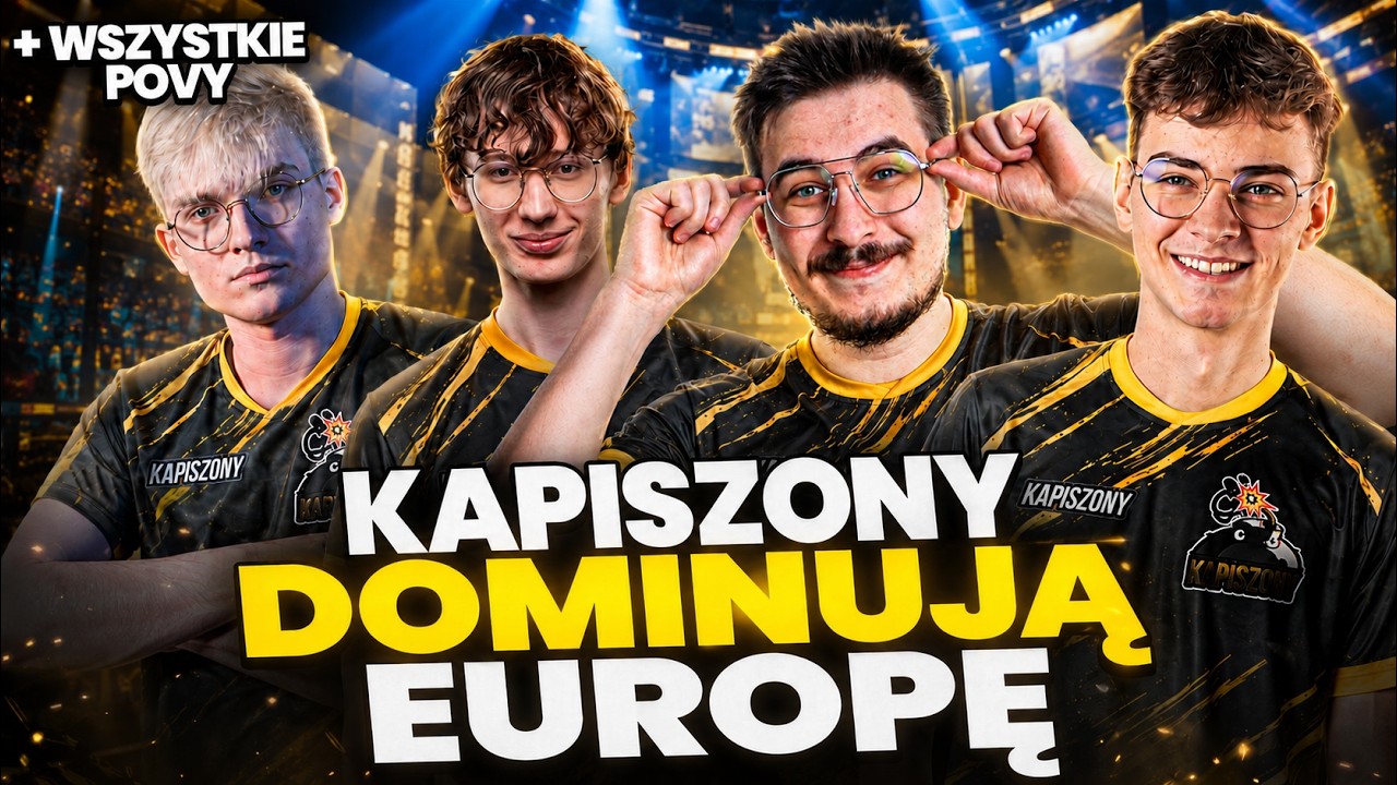 KAPISZONY DOMINUJĄ EUROPĘ! +WSZYSTKIE POVY w/ RYBSON, SINMIVAK, MROZKU I SYZYFEK