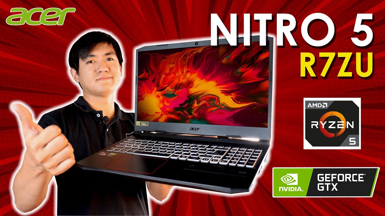 ACER NITRO 5 (ВАРИАНТ RYZEN) — самый дешевый игровой ноутбук!