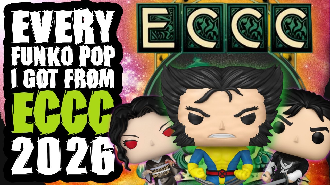 Все приобретенные мной фигурки Funko Pop с ECCC 2026