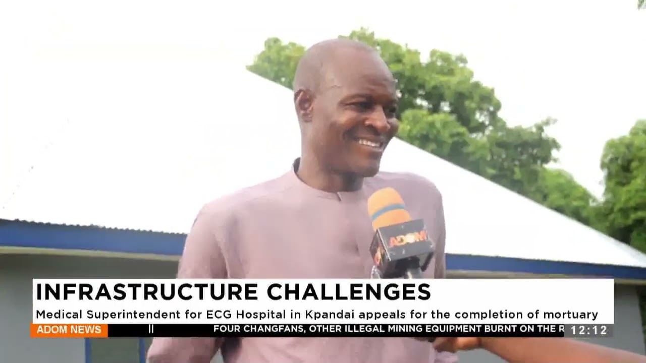 Medical Superintendent for ECG Hospital in Kpandai appeals for the completion of mortuary (07-05-25)