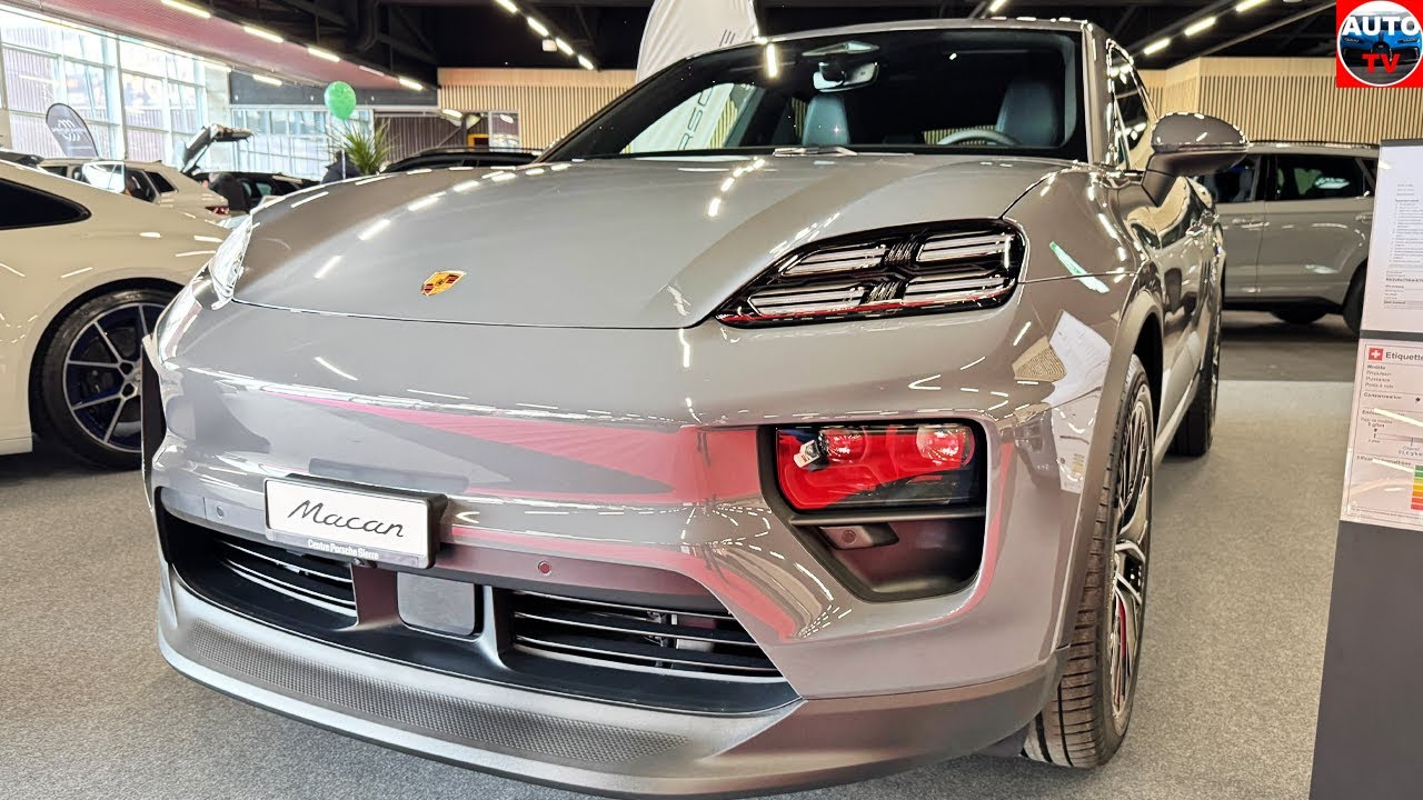 New PORSCHE MACAN EV 2025 - FIRST LOOK & visual REVIEW (electric LUXURY SUV)