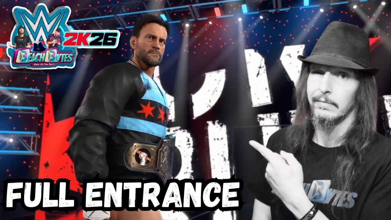 Первый взгляд на WWE 2K26: Полное появление CM Punk на ринге (это РЕАЛЬНО)