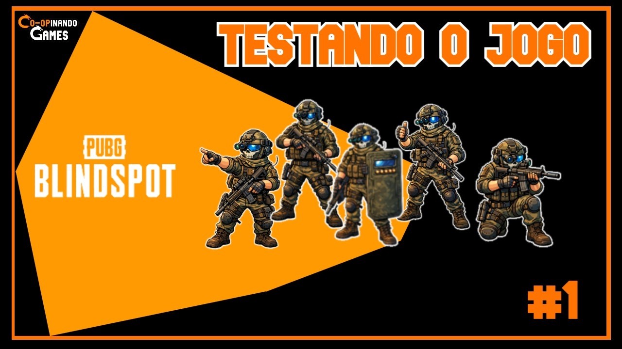 PUBG BLINDSPOT #1 | Testando o jogo