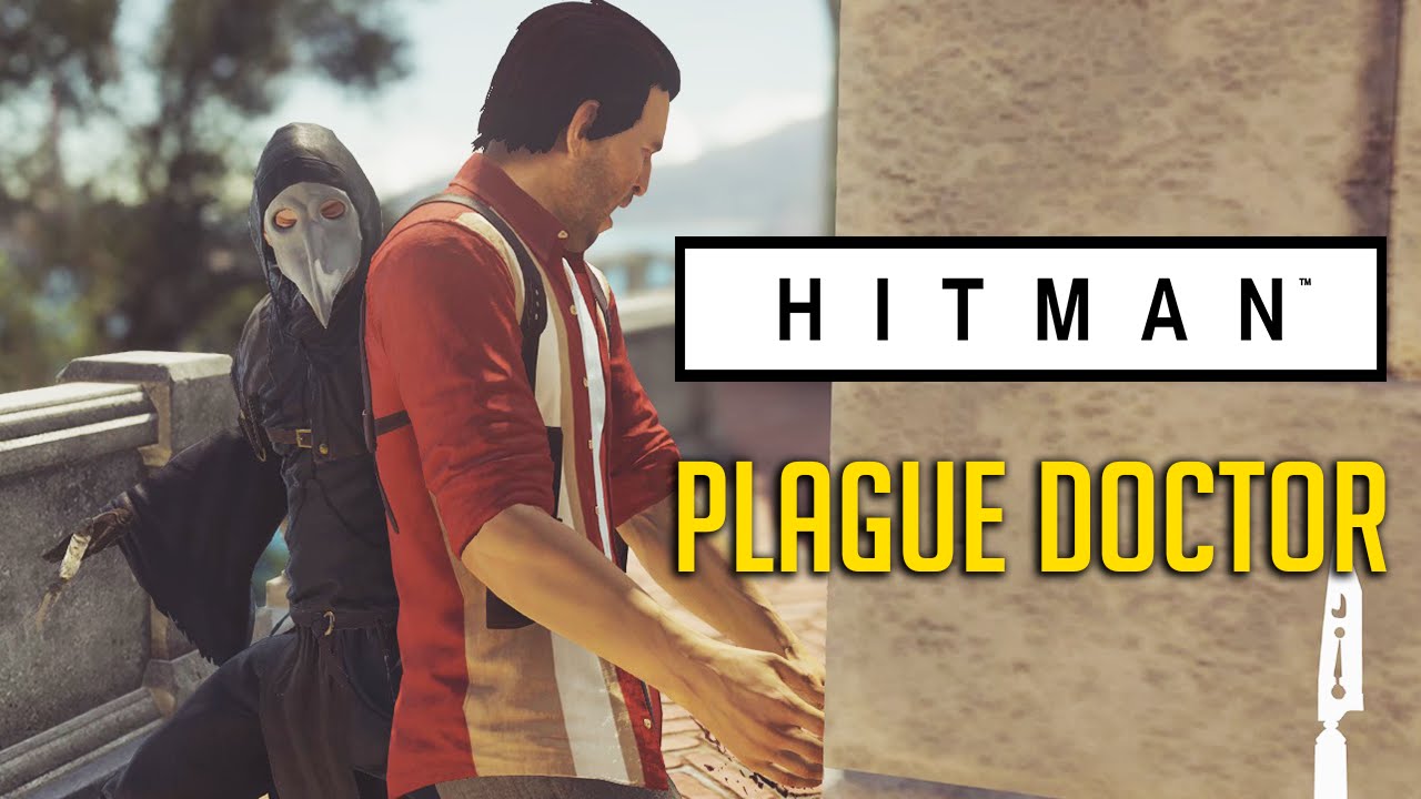 CIRCUMCISED! Hitman Plague Doctor - Fire Axe Assassin