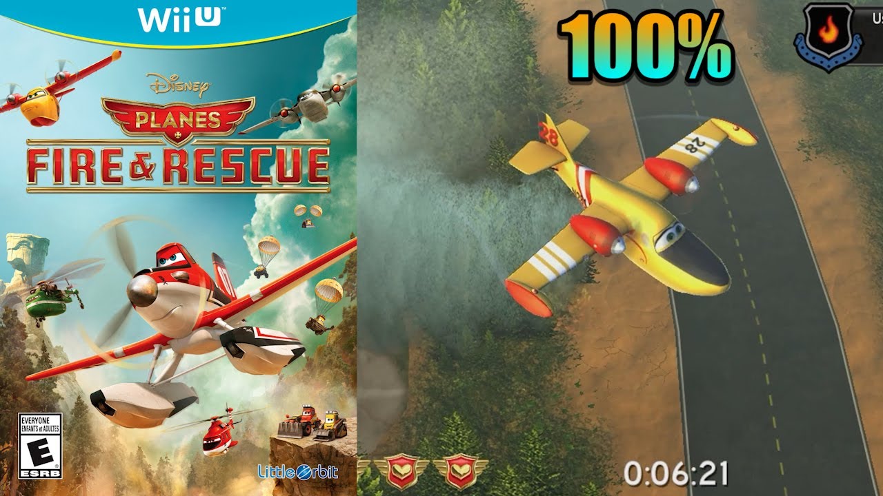Disney Planes: Fire & Rescue [24] 100% Wii U Longplay