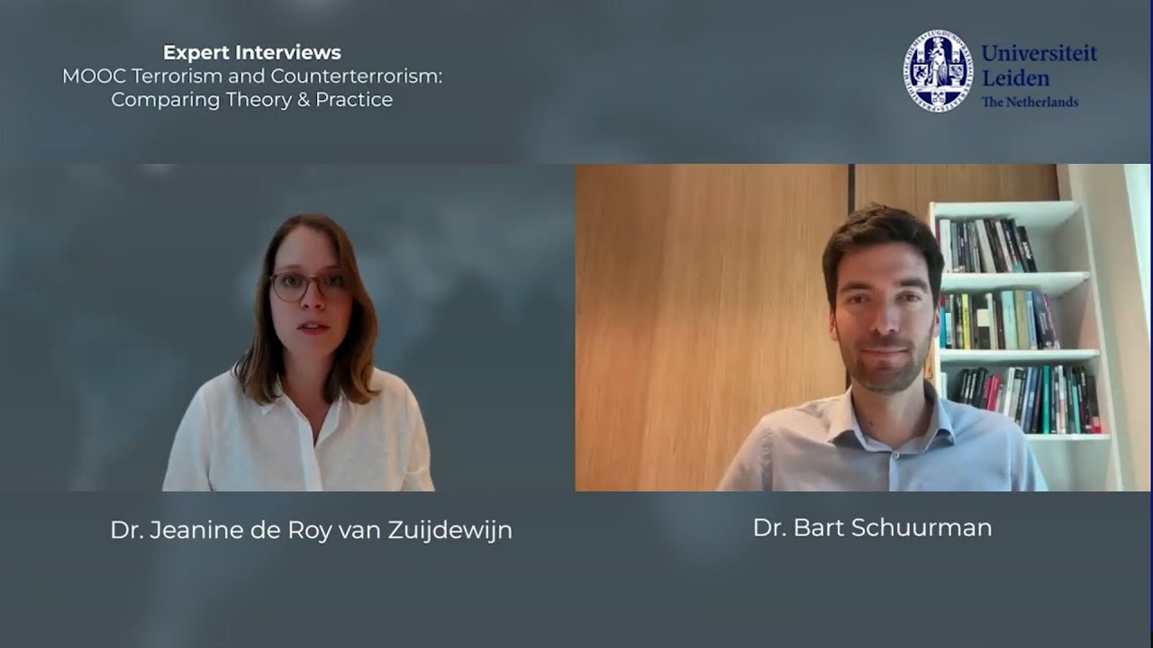 MOOC Expert Interview: Bart Schuurman on non-involvement into terrorism