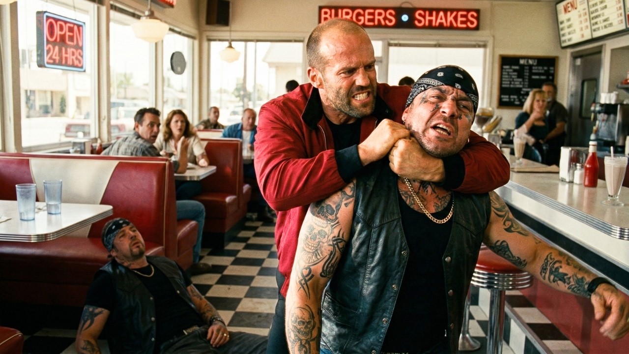 Gangsters Tried to Humiliate Jason Statham at a Diner — They Picked the Wrong Man