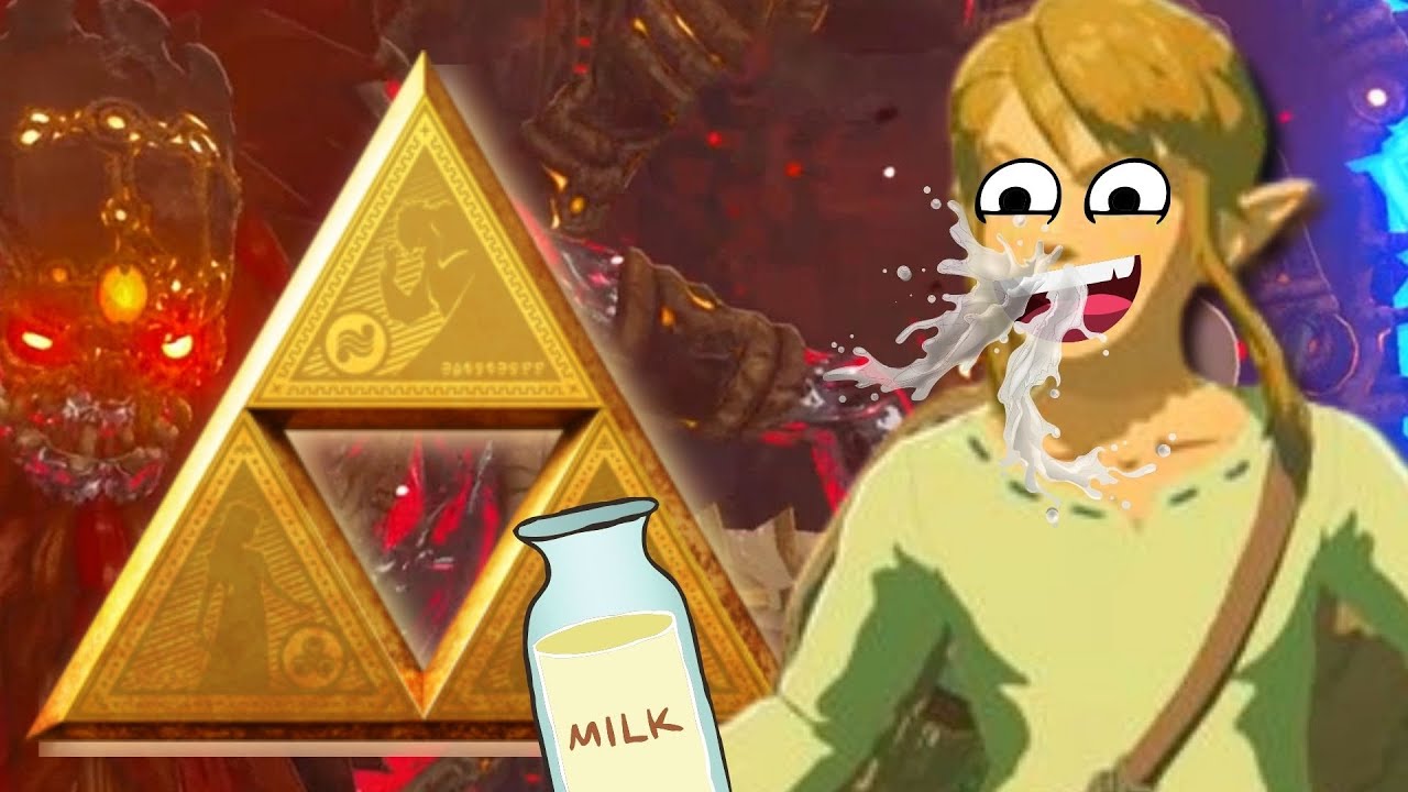 Уморительные клипы Zelda BotW, которые заставят вас пускать молоко из носа