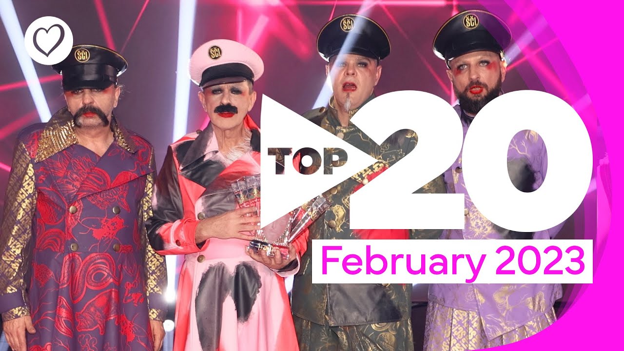 Eurovision Top 20 Most Watched: February 2023