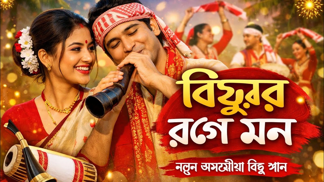 বিহুৰ ৰঙে মন | New Assamese Bihu Song 2026 | Bohag Bihu Special Romantic Song