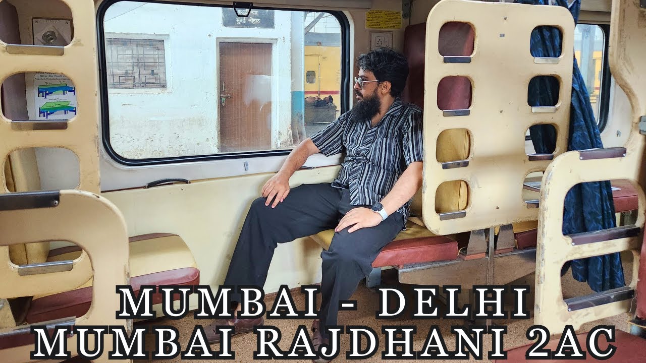 12951 Mumbai New Delhi Tejas Rajdhani Express Mumbai to Delhi Full Journey in Second AC