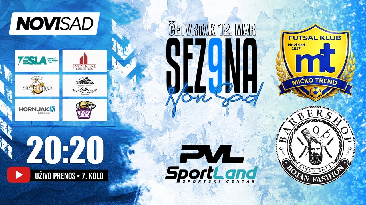 KMF MIĆKO TREND - BOJAN FASHION | PVL NOVI SAD | S9:K7