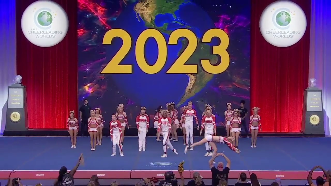 Cheer Savannah Allstars - RUBY RED in Finals at The Cheerleading Worlds 2023