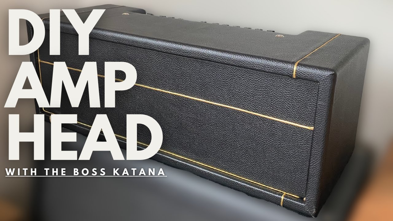 DIY Marshall Style Amp Head (using the Boss Katana)