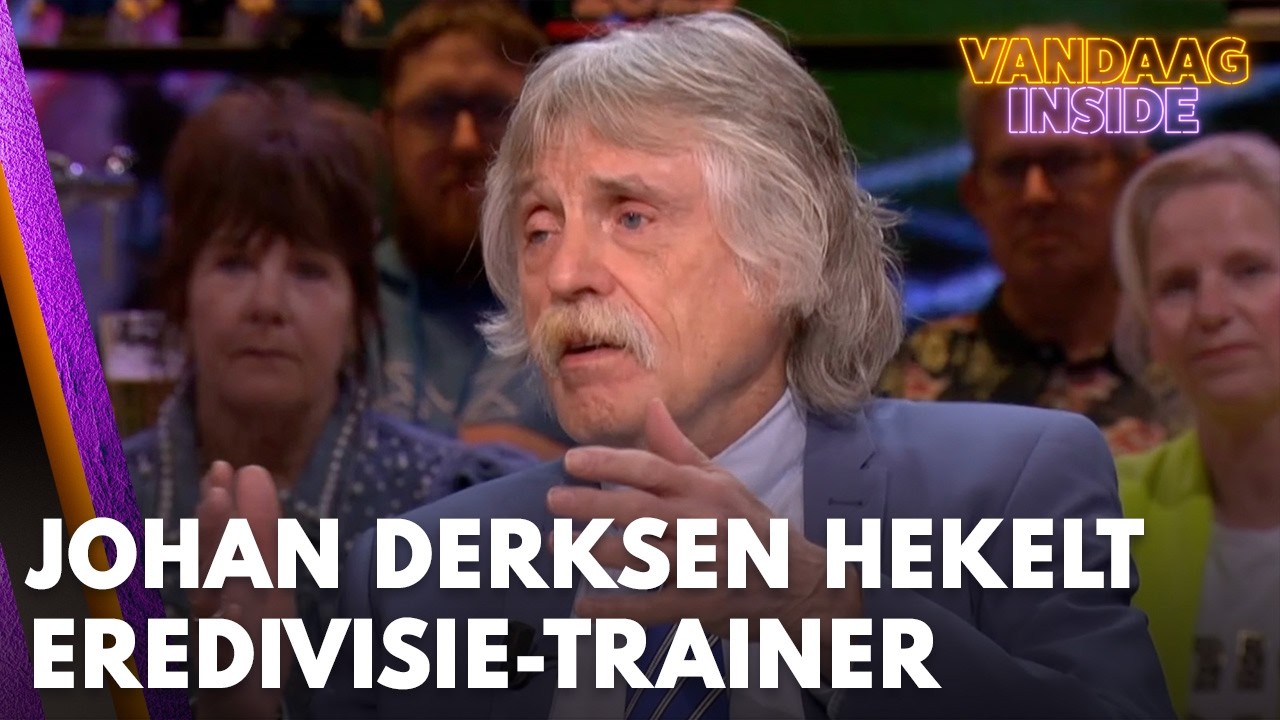 Johan Derksen hekelt Eredivisie-trainer: 'Echt gelul, hoe onprofessioneel kun je zijn?!'
