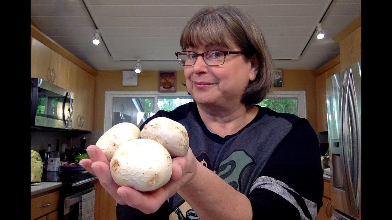 Let's chat and chop some mushrooms to freeze for later!