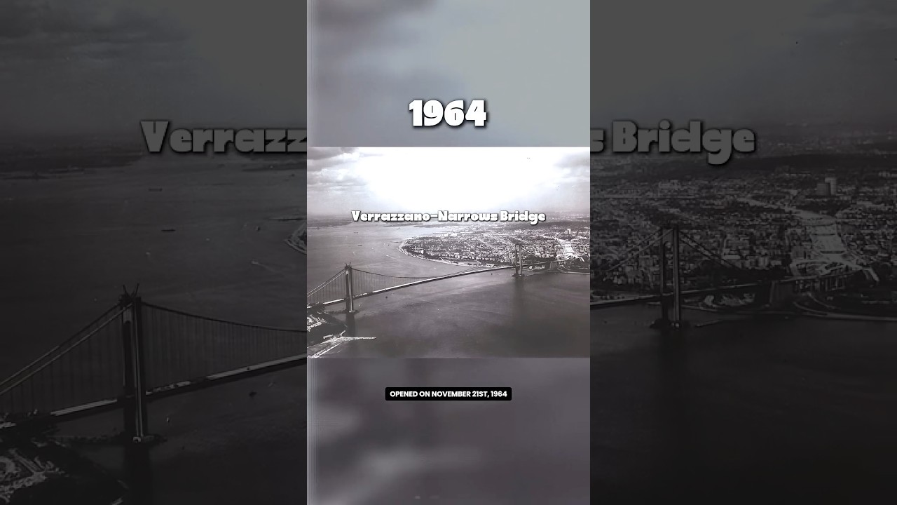 Verrazzano-Narrows Bridge History #verrazanobridge  #history  #statenisland  #brooklyn   #nyc