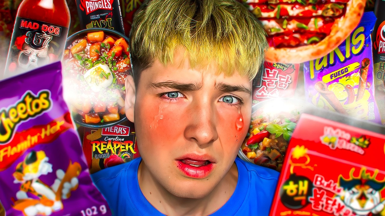 JADŁEM TYLKO OSTRE przez 7 DNI! 🌶️