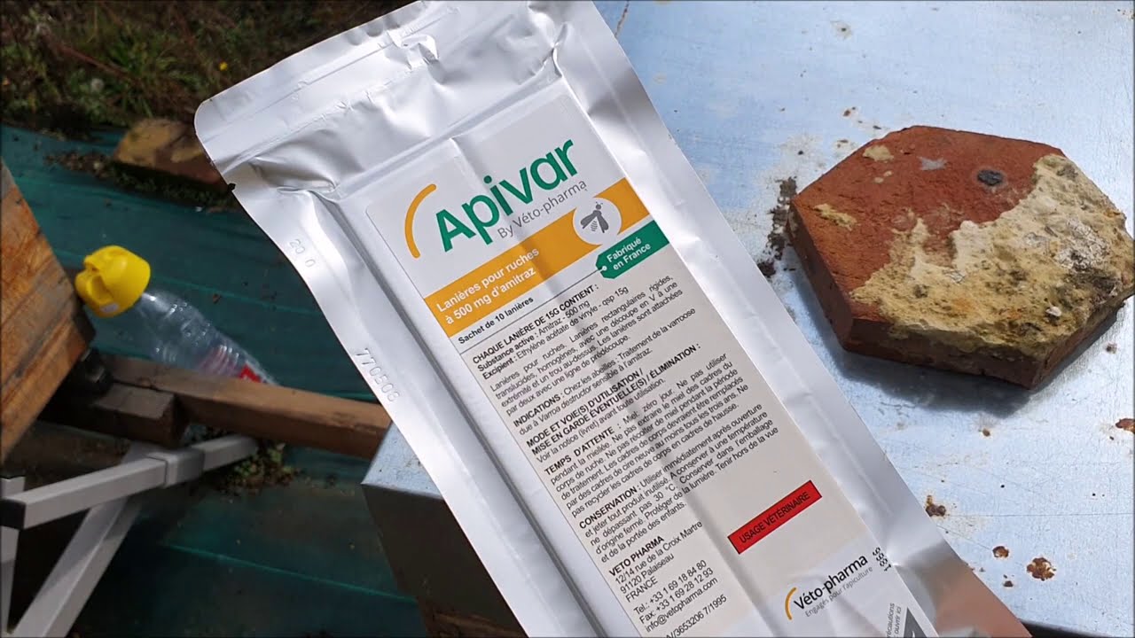 Testez Apivar - tratament anti-varroa comod si se spune ca ar fi si eficient.