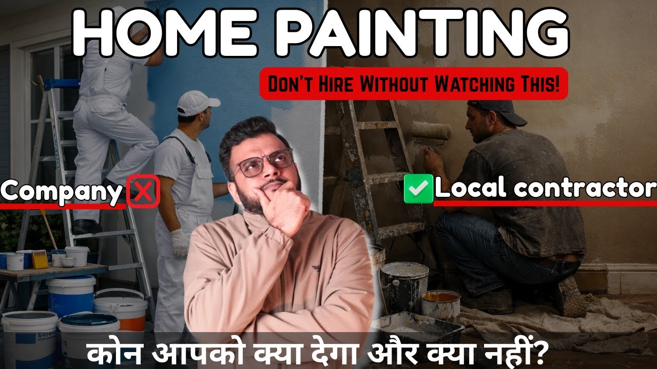 Best for HOME PAINTING  in India | Save Money with right painting contractor !