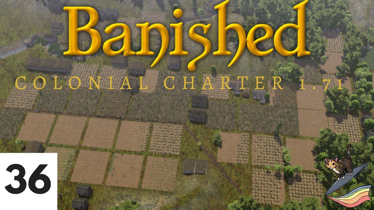 Penkitten Roleplays Banished: Colonial Charter 1.71 Journey [S.2] (Ep. 36) Excessive Farmland